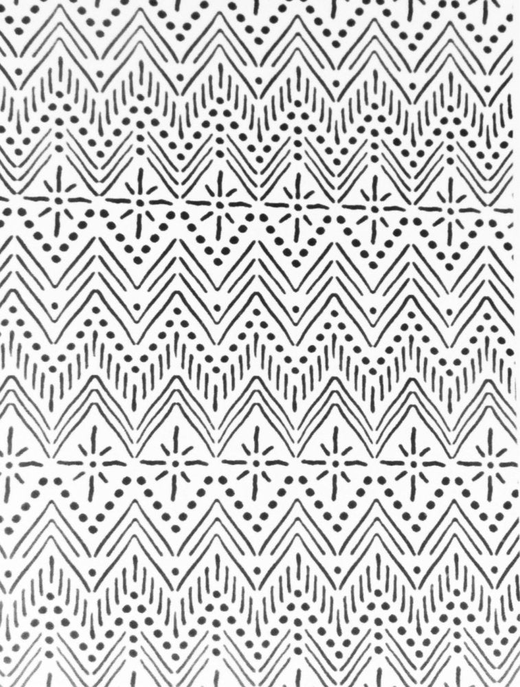 Tribal Whimsy Silkscreen Stencil -