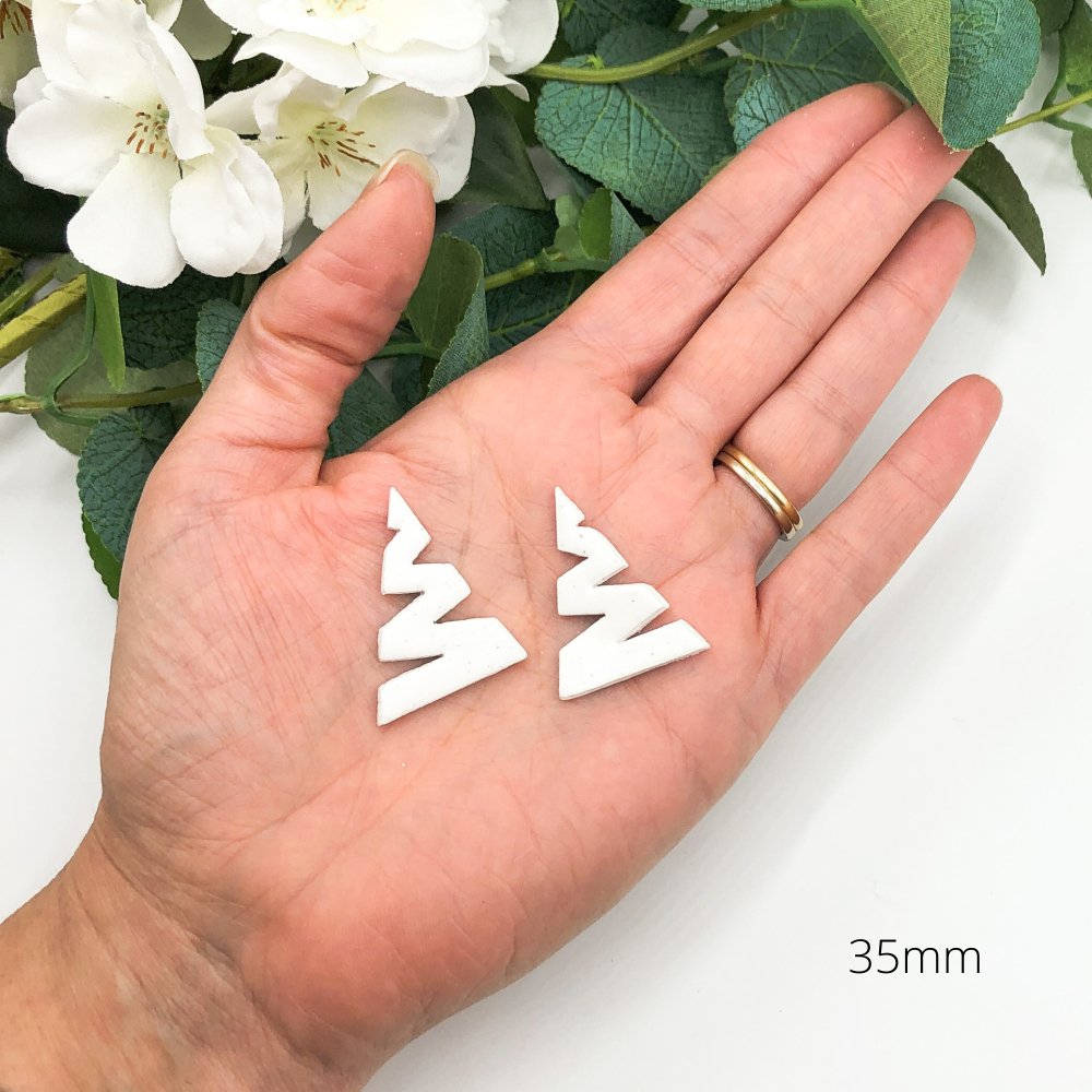 Zig Zag Tree Clay Cutter -