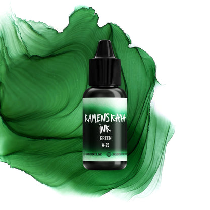 Kamenskaya Ink 15ml | Core A-29 Green