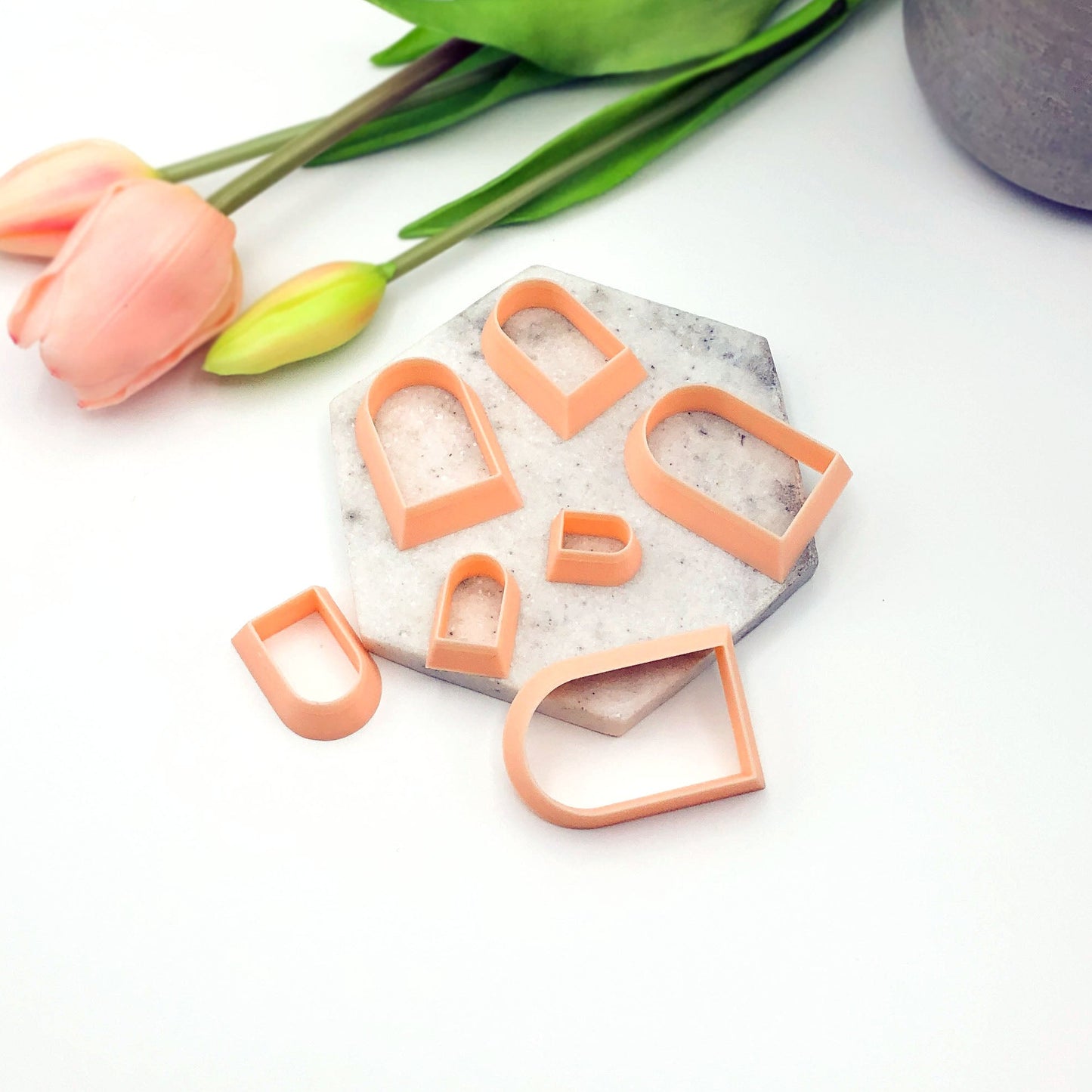 Arch Clay Cutter | Classic Shape - for polymer clay jewellery makers