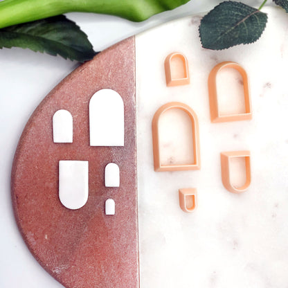 Arch Clay Cutter | Classic Shape - for polymer clay jewellery makers