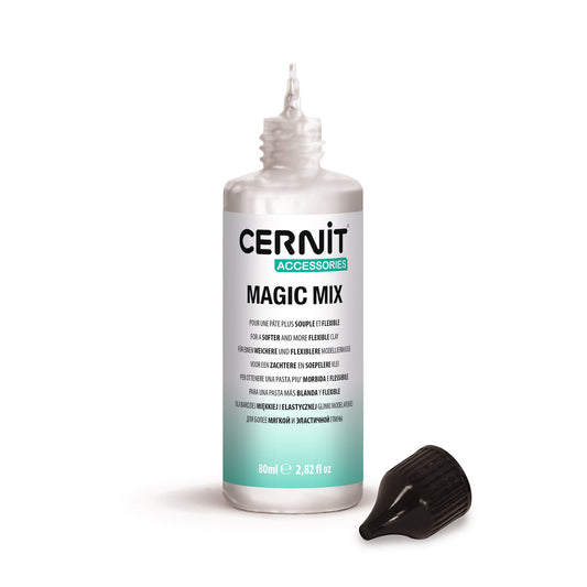 Cernit Magic Mix for Polymer Clay 80ml | Transparent