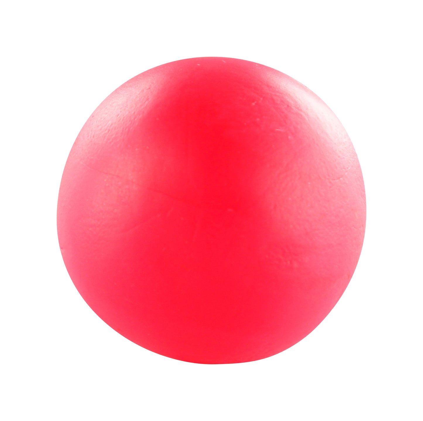 A vibrant fluorescent pink. Fuchsia from the Cernit Neon range of polymer clay. Non Packaged ball of clay on a white background.
