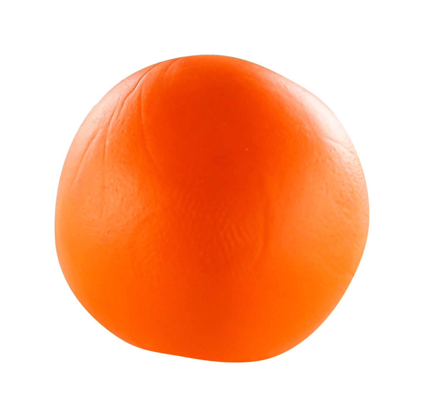 CERNIT Neon Light orange polymer clay unpacked rolled up ball of clay on a white background