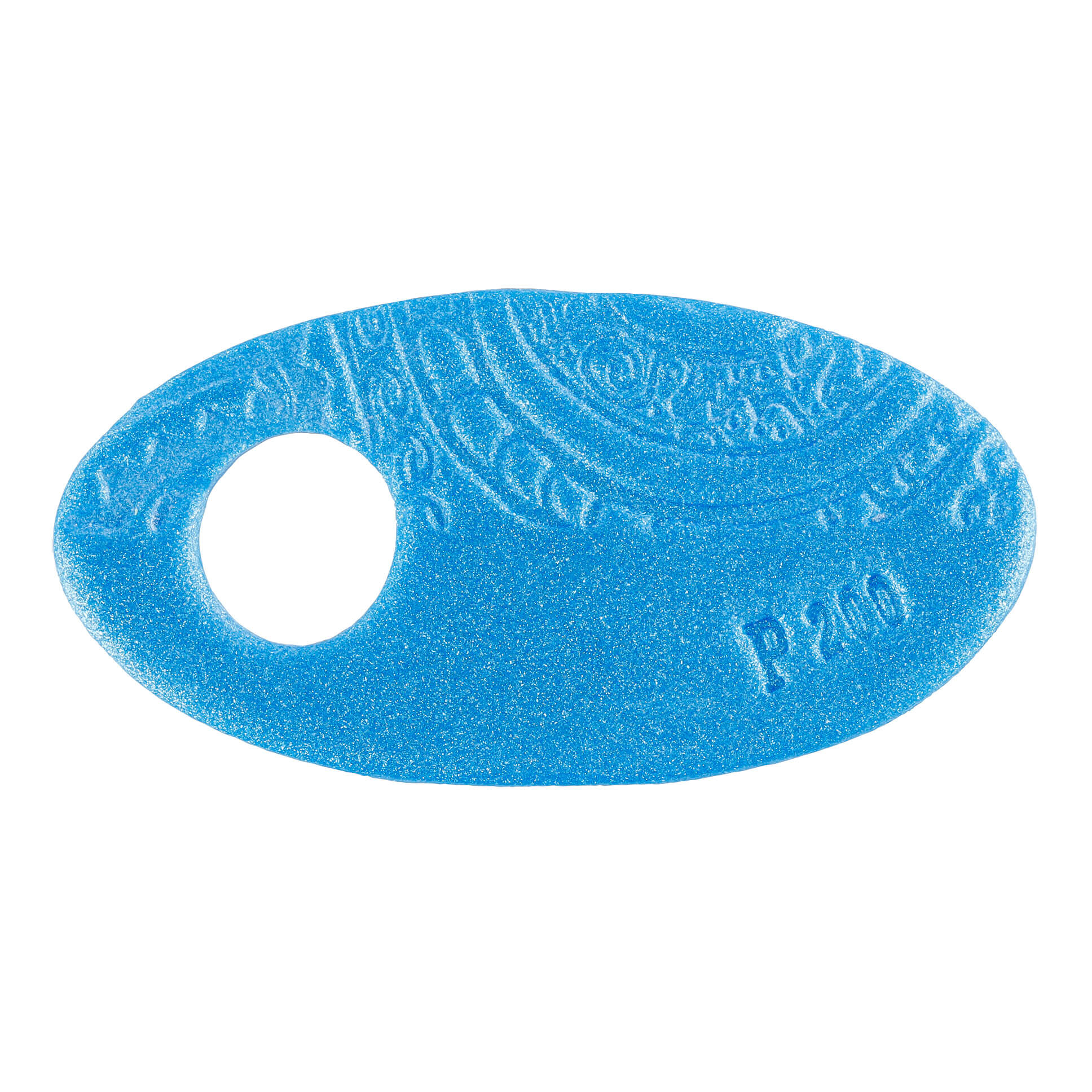 Cernit pearl blue polymer clay baked swatch CE0860056200C
