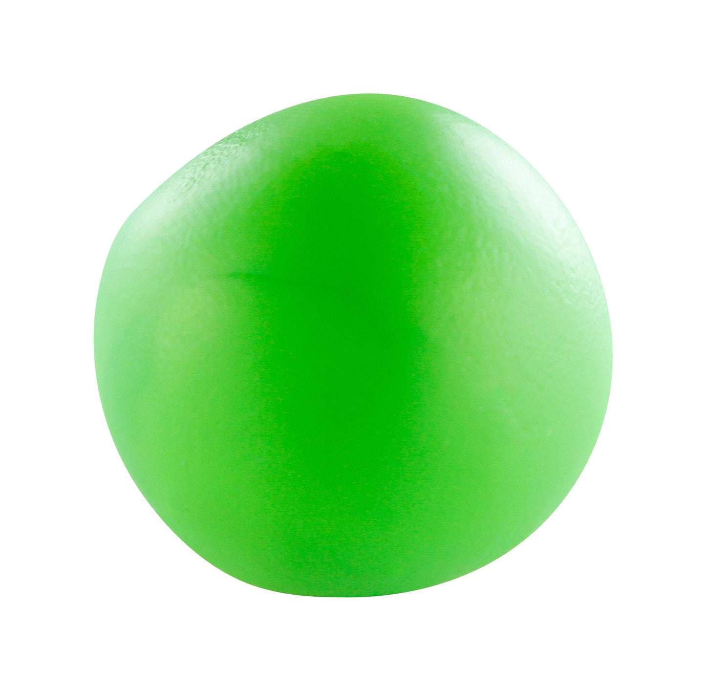 Cernit Green Neon Light polymer clay, ball not in packaging with white background