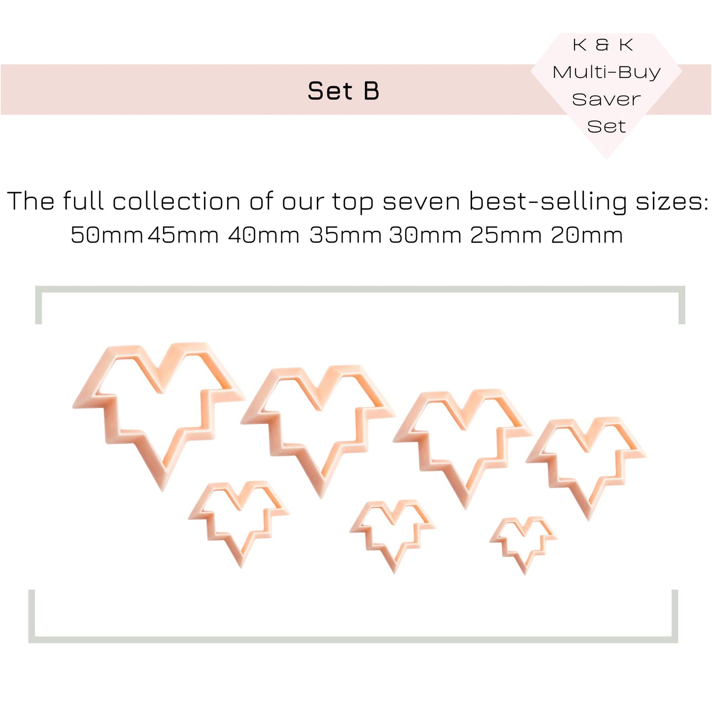 Aztec Drop Clay Cutter