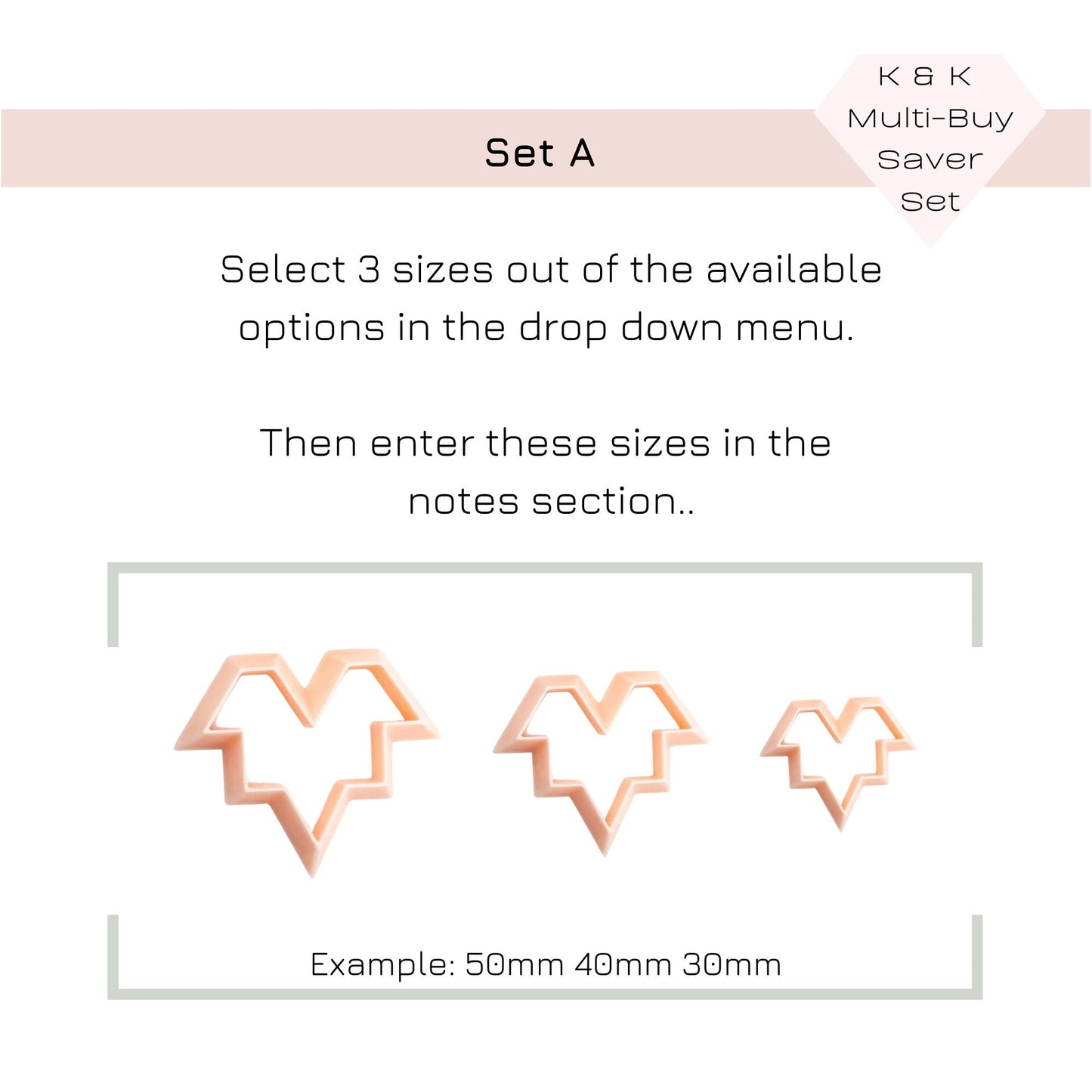 Aztec Drop Clay Cutter