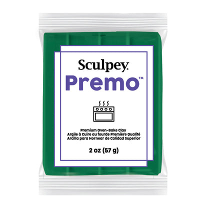 Sculpey Premo Polymer Clay | 57g - 5006 Forest Green - new packaging
