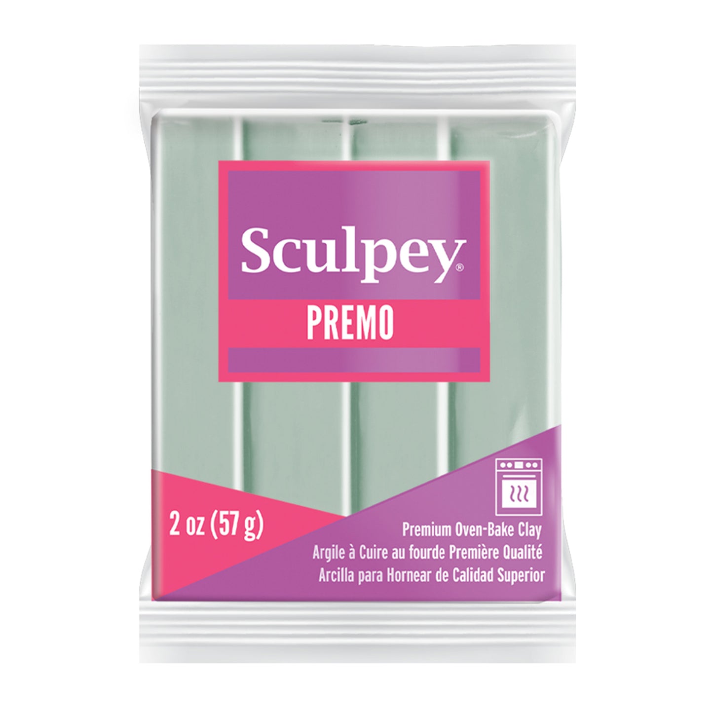 Sculpey Premo Polymer Clay | Sage - 57g - 