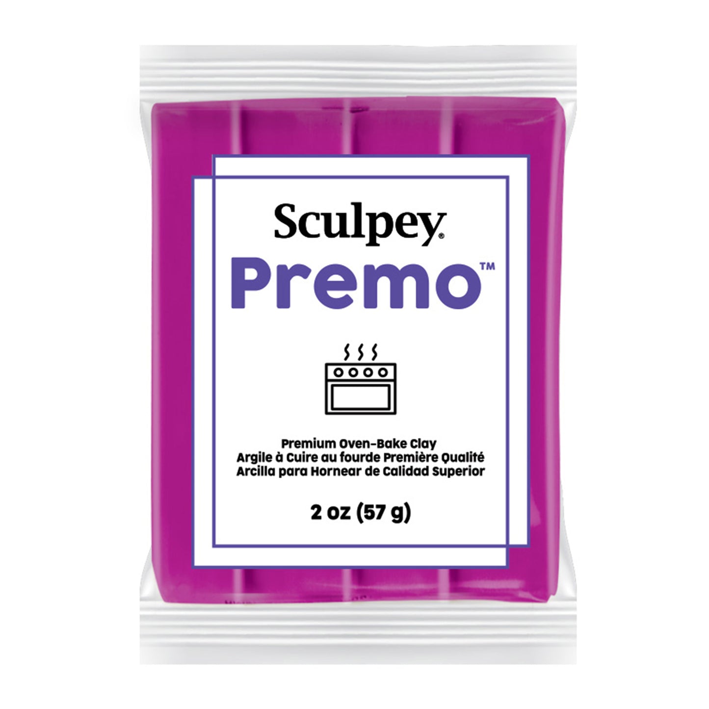 Sculpey Premo Polymer Clay  57g - 5504 Fuchsia - 