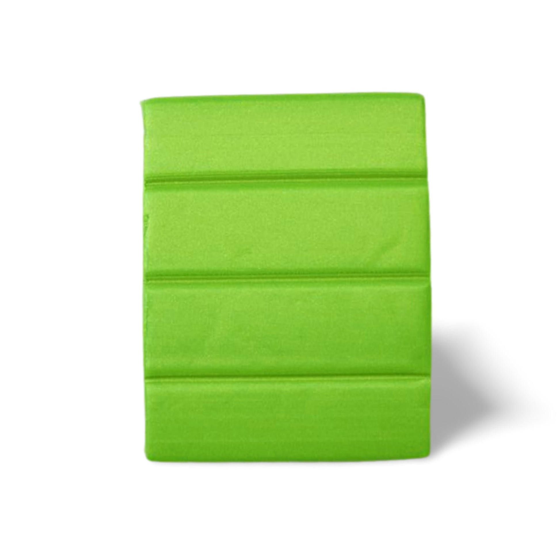 Green Sculpey Premo Polymer Clay | Bright Green Pearl - 57g - Kaly and Klay on a white background