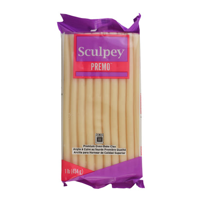 Sculpey Premo Polymer Clay | Translucent 454g -1lb Large -Kaly and Klay - old packaging