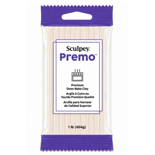 Sculpey Premo Polymer Clay | Translucent 454g -1lb Large -Kaly and Klay - new packaging
