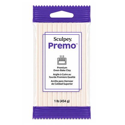 Sculpey Premo Polymer Clay 454g - White Translucent