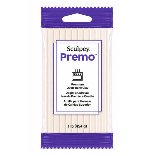 Sculpey Premo Polymer Clay 454g - White Translucent