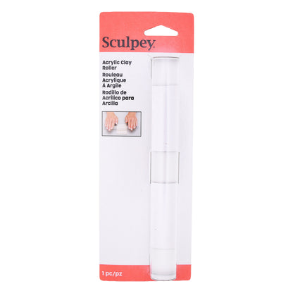 Sculpey acrylic clay roller in packaging on a white background