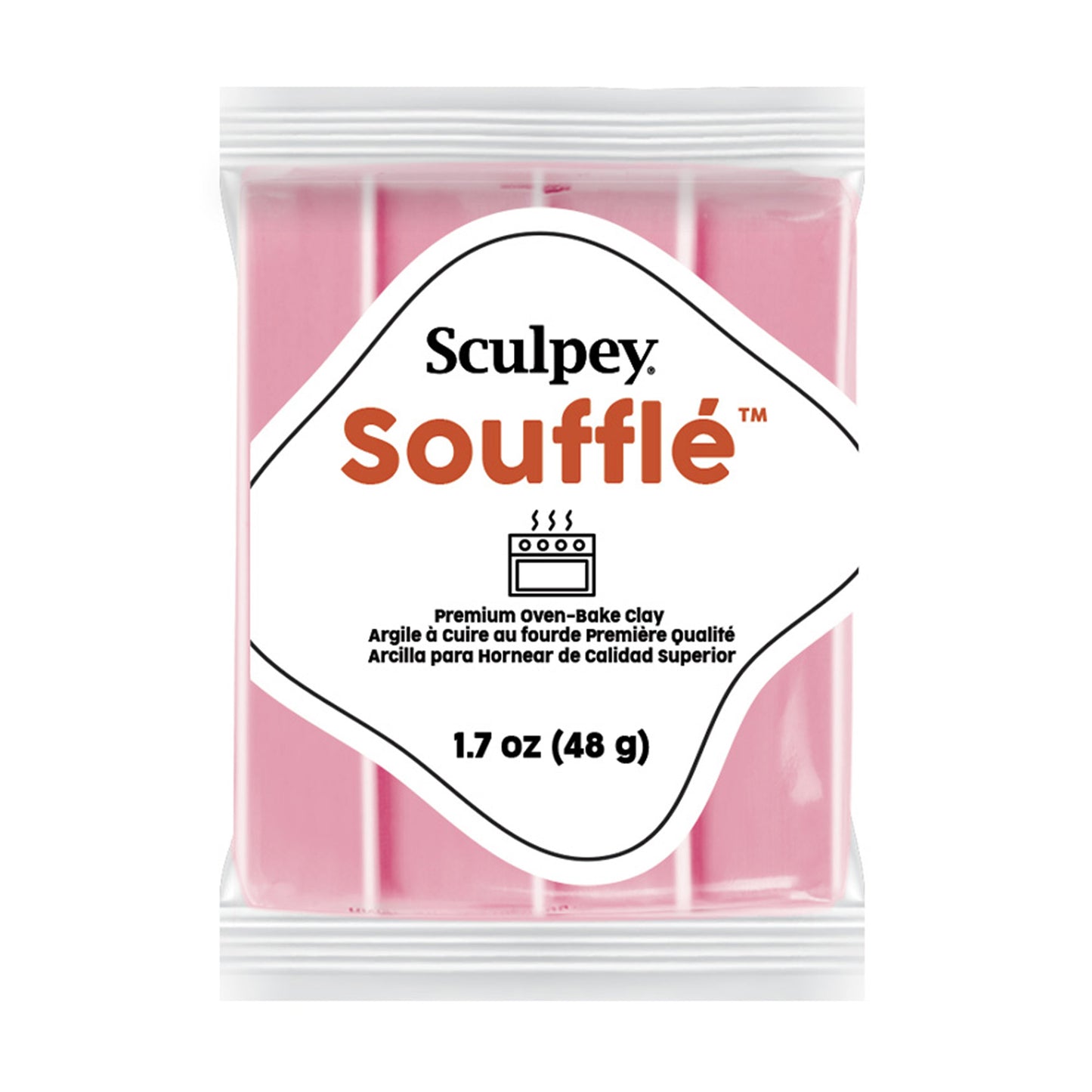 Sculpey Souffle Polymer Clay 48g - French Pink