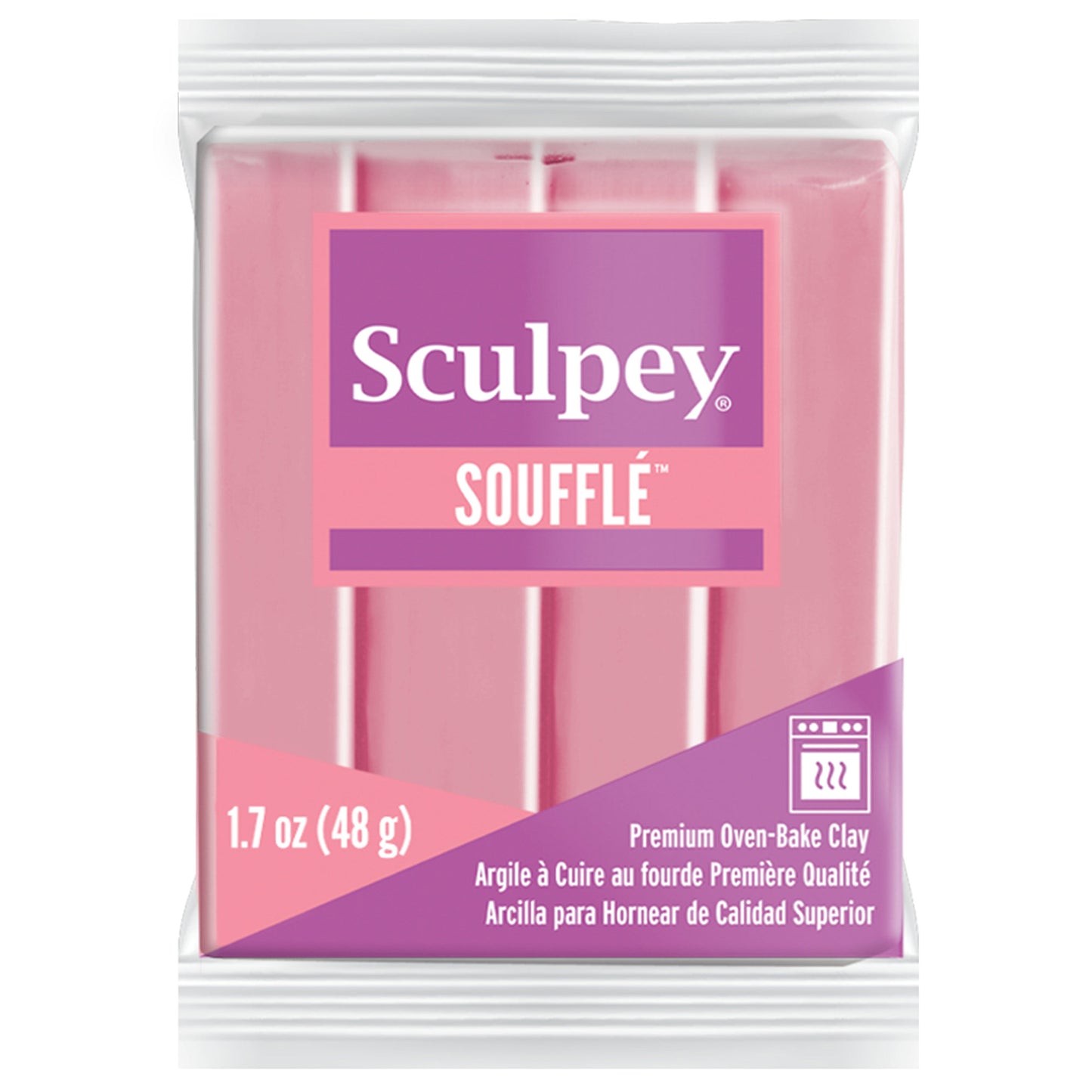 Sculpey Souffle Polymer Clay 48g - French Pink