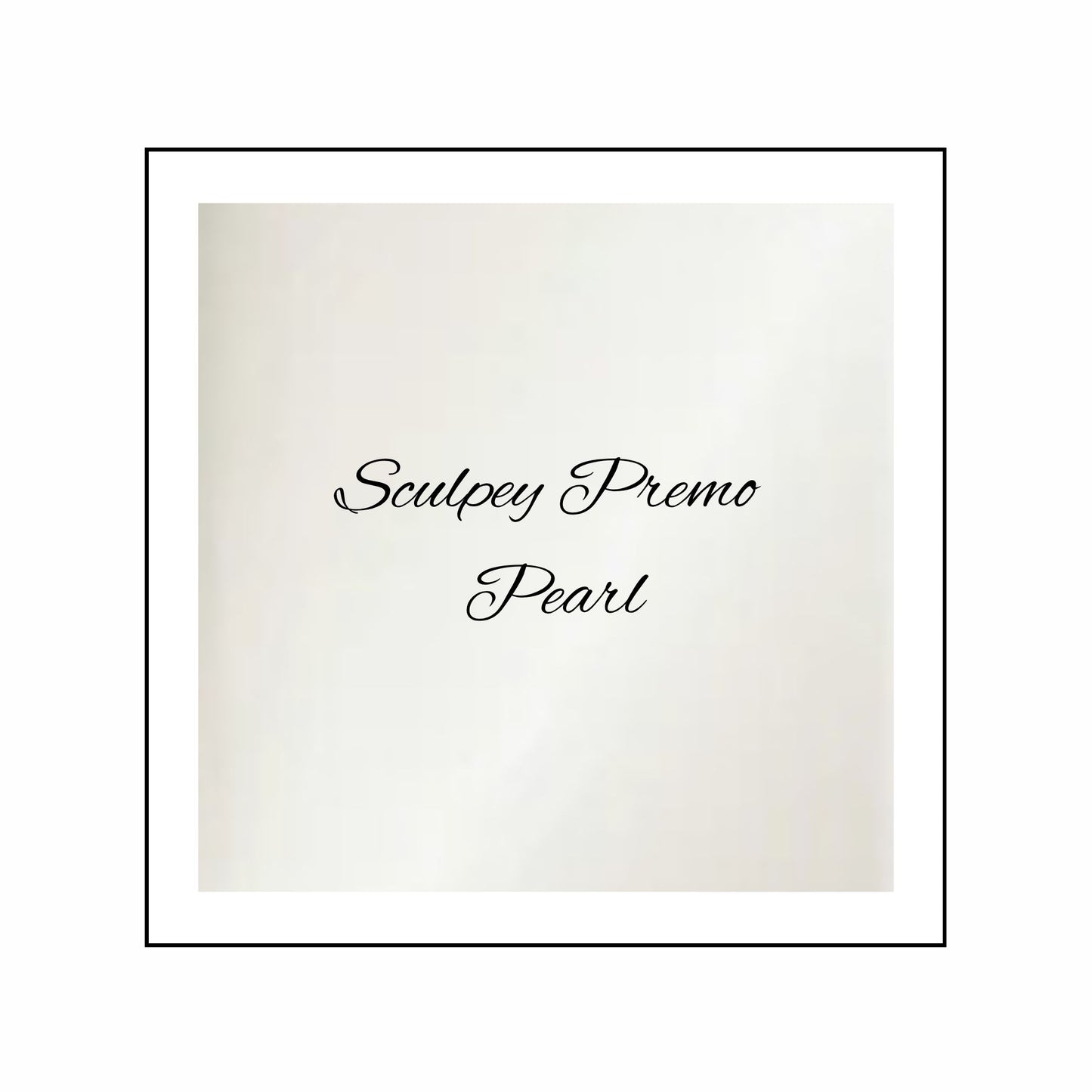 Sculpey Premo Polymer Clay 57g - Pearl