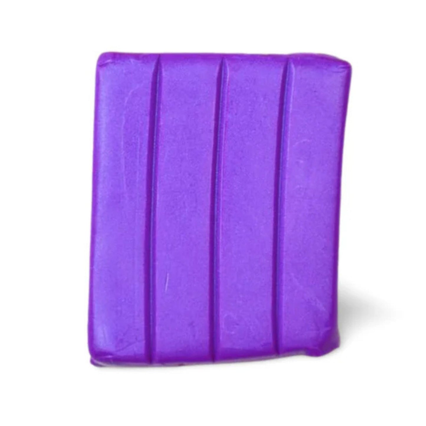 Purple raw polymer clayon a white background - Sculpey Premo Polymer Clay  Purple Pearl - 57g - 