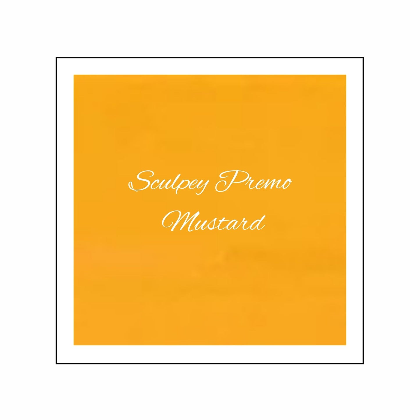 Sculpey Premo Polymer Clay 57g - Mustard