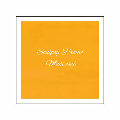 Sculpey Premo Polymer Clay 57g - Mustard