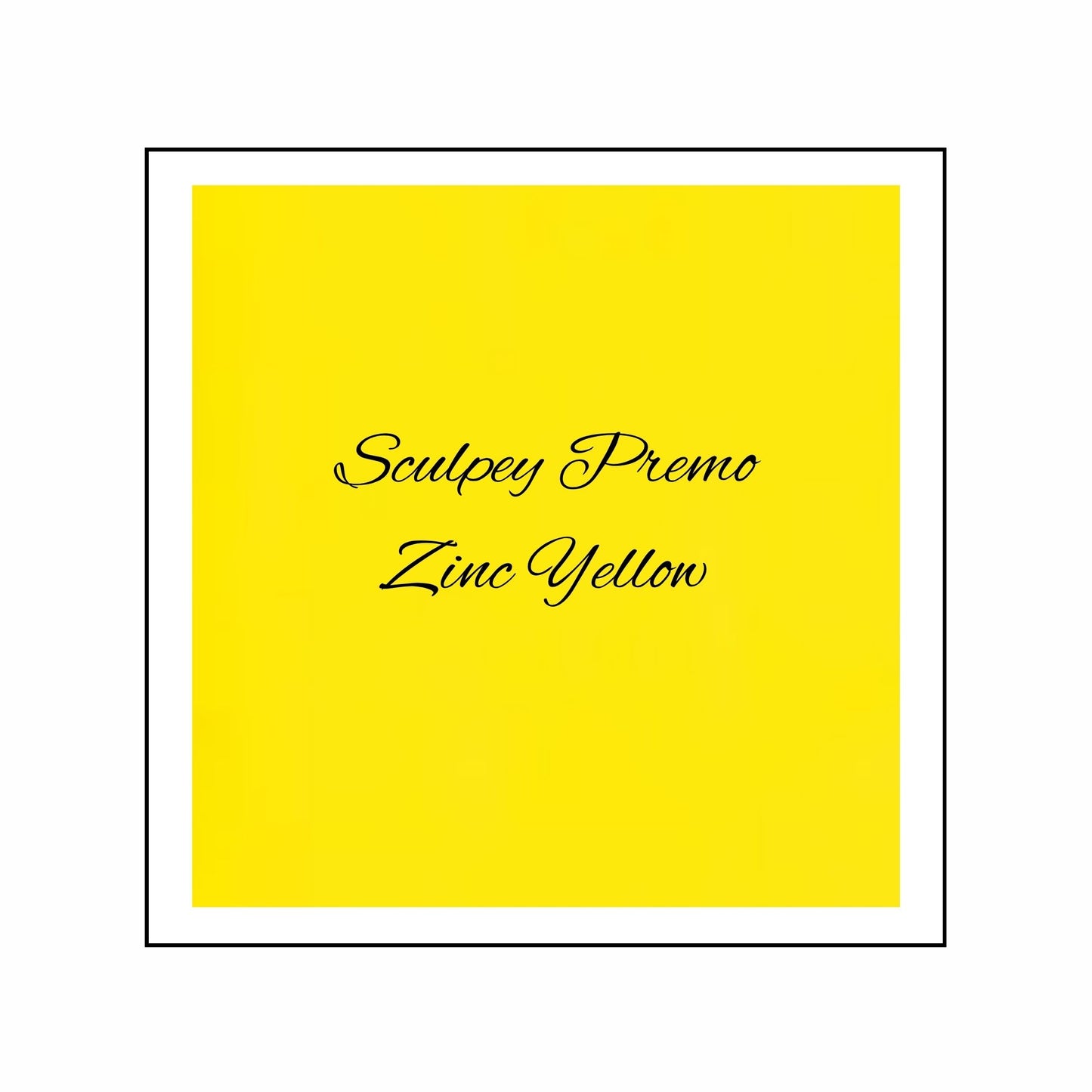 Sculpey Premo Polymer Clay 57g - Zinc Yellow