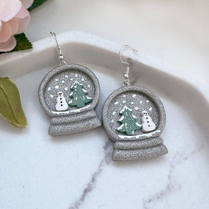 Snowglobe Polymer Clay Cutter | Snow Globe Duo Set of Two -