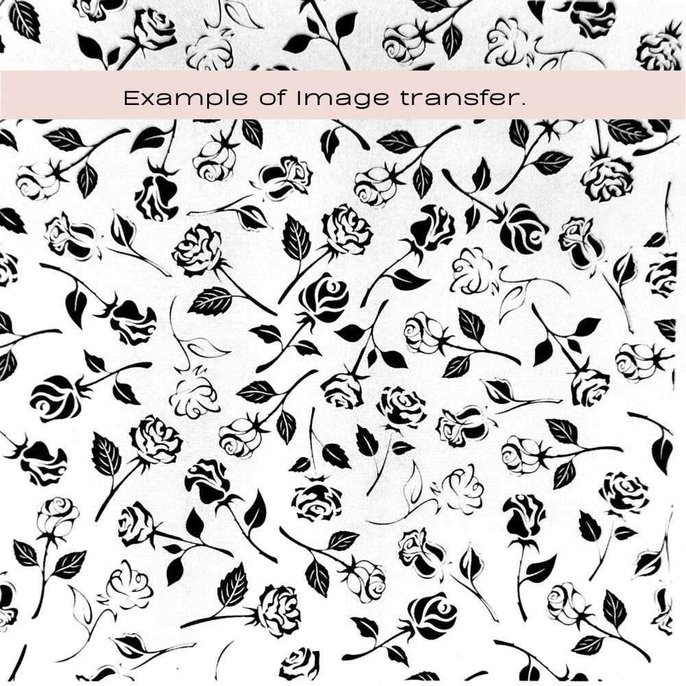 Boho Flowers Silkscreen Stencil - 