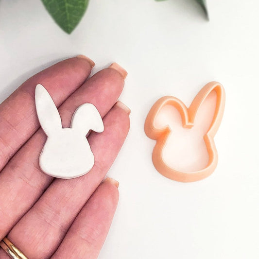 Bunny Head Floppy Ear Clay Cutter -Animal-Kaly and Klay