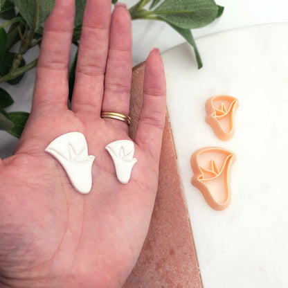 Calla Lily Flower Clay Cutter - 
