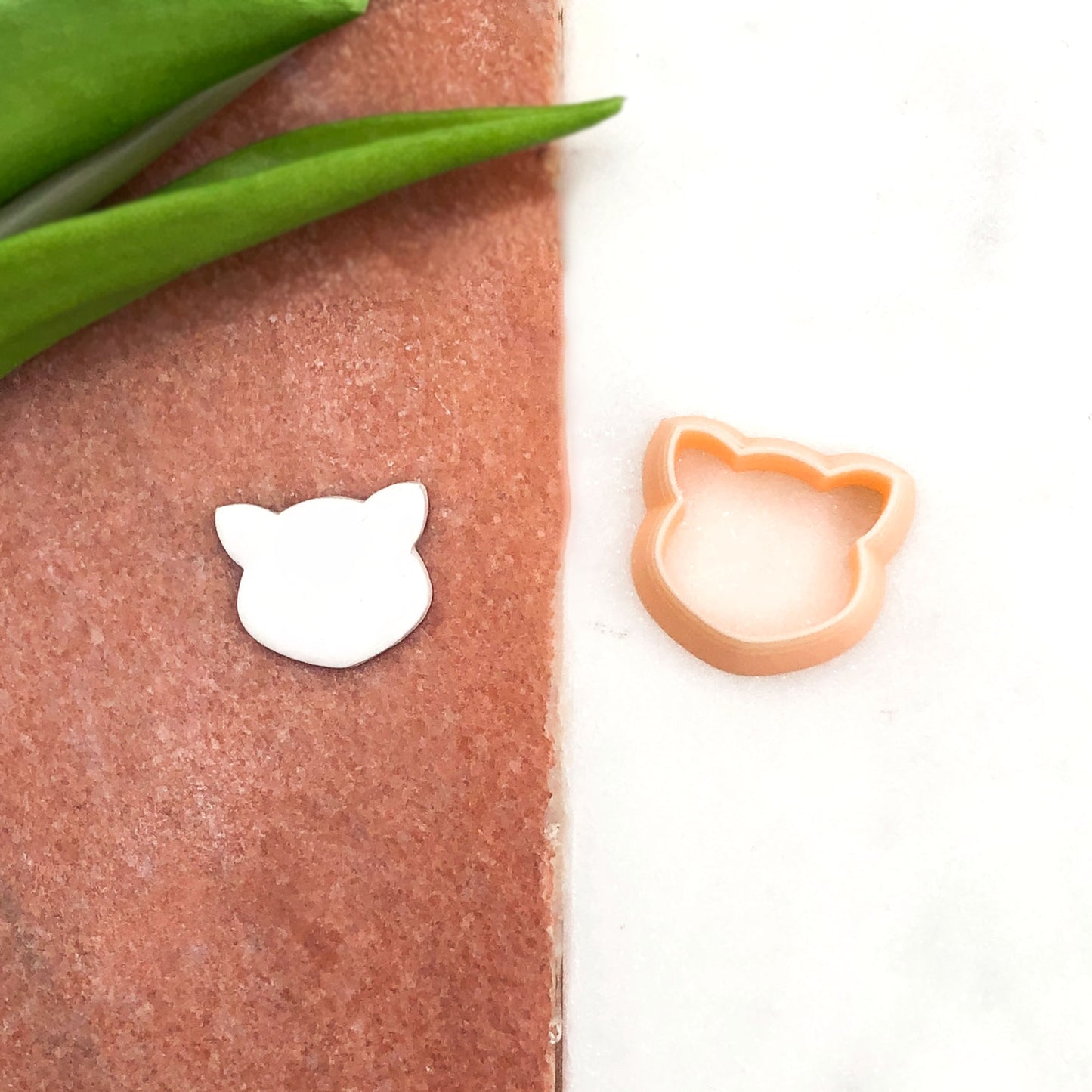 Cat Head Polymer Clay Cutter