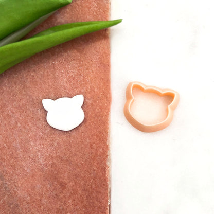 Cat Head Polymer Clay Cutter