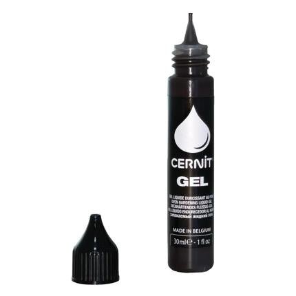 Cernit Gel Liquid Polymer Clay 30ml | Black - 