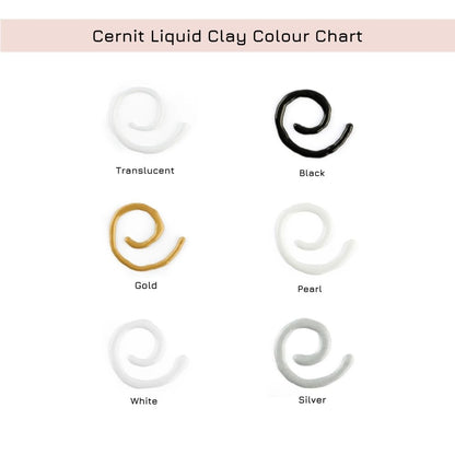 Cernit Gel Liquid Polymer Clay 30ml | Black - 