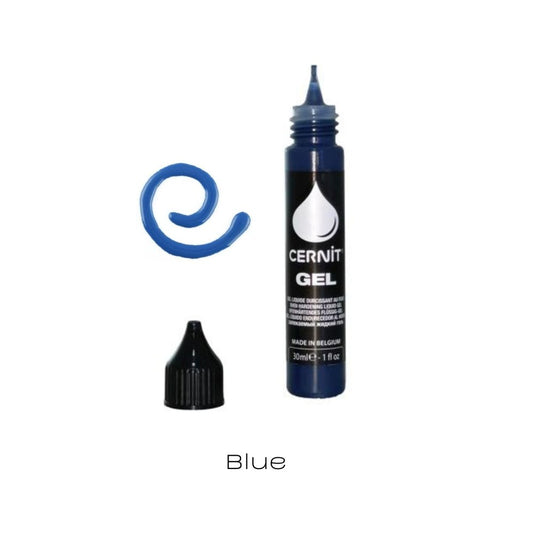 Cernit Gel Liquid Polymer Clay 30ml | Blue - 