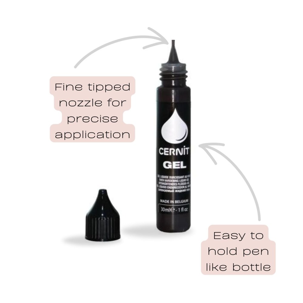 Cernit Gel Liquid Polymer Clay 30ml | Gold - 