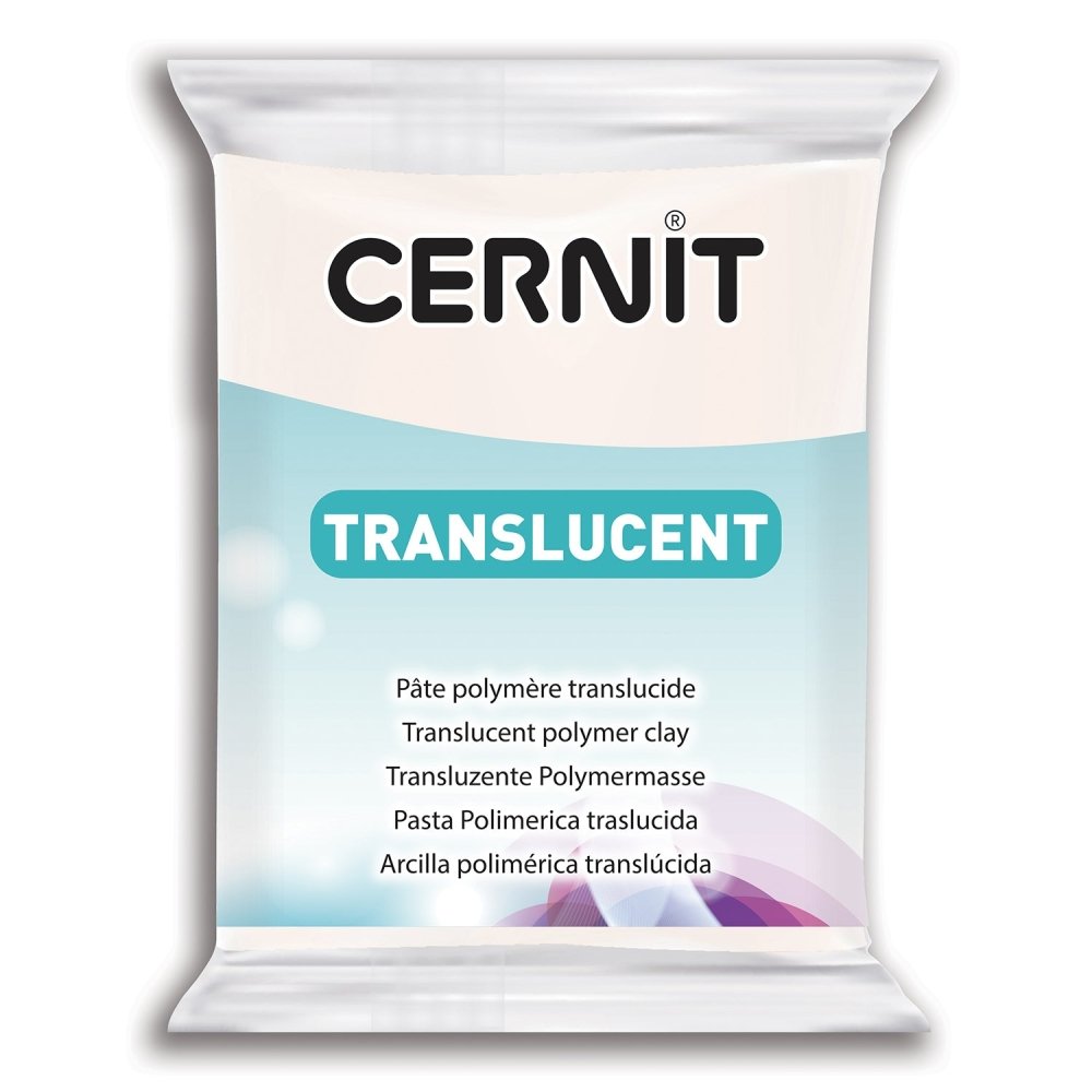 Cernit Polymer Clay 56g | 005 Translucent White -