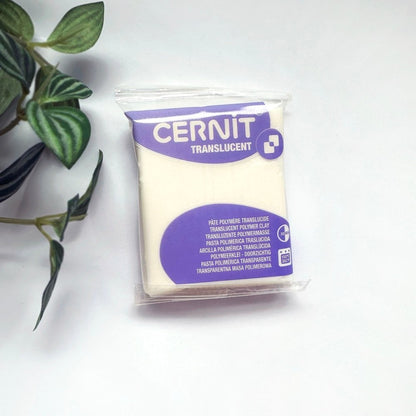 Cernit Polymer Clay 56g | 005 Translucent White -