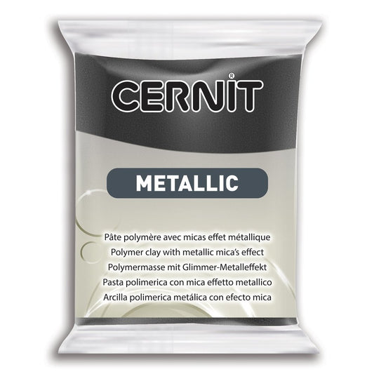 Cernit Polymer Clay 56g | Metallic - 169 Hematite -