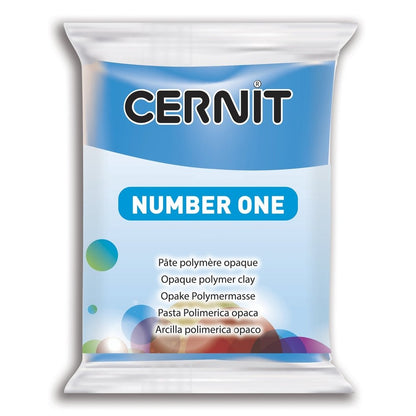 Cernit Polymer Clay 56g | Number One - 200 Blue -