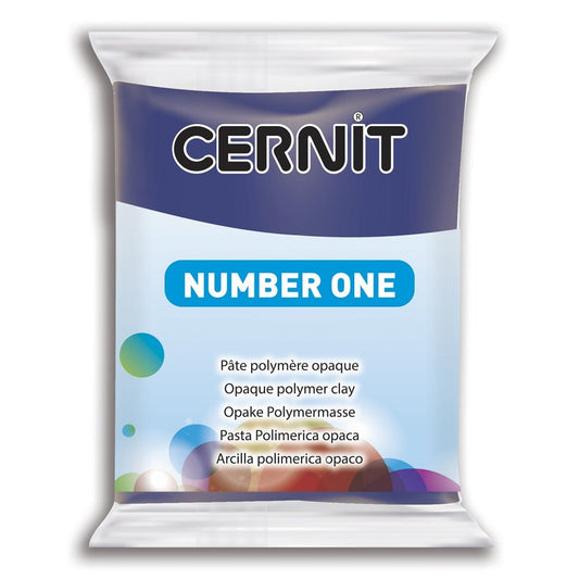 Cernit Polymer Clay 56g | Number One - 246 Navy Blue -