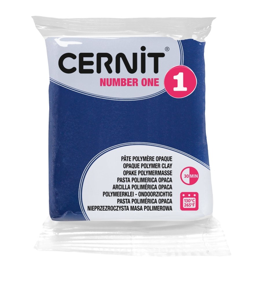 Cernit Polymer Clay 56g | Number One - 246 Navy Blue -