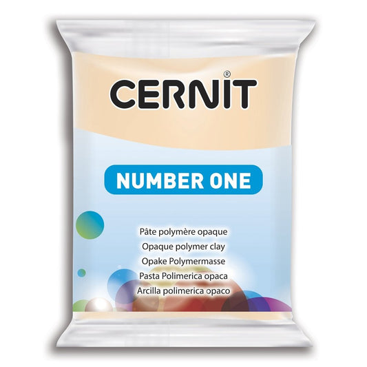Cernit Polymer Clay 56g | Number One - 425 Rose Beige -
