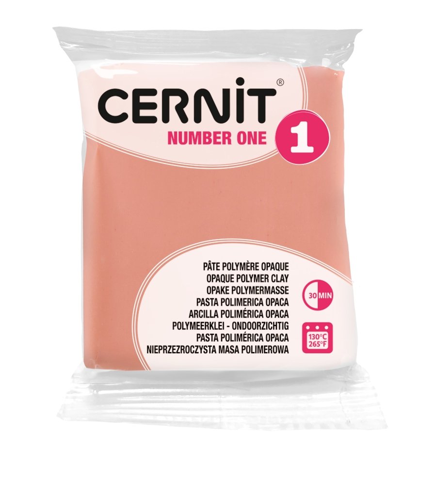 Cernit Polymer Clay 56g | Number One - 476 English Pink -