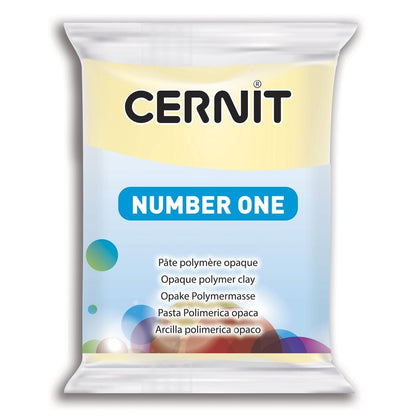 Cernit Polymer Clay 56g | Number One - 730 Vanilla -