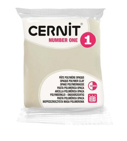 Cernit Polymer Clay 56g | Number One - 730 Vanilla -