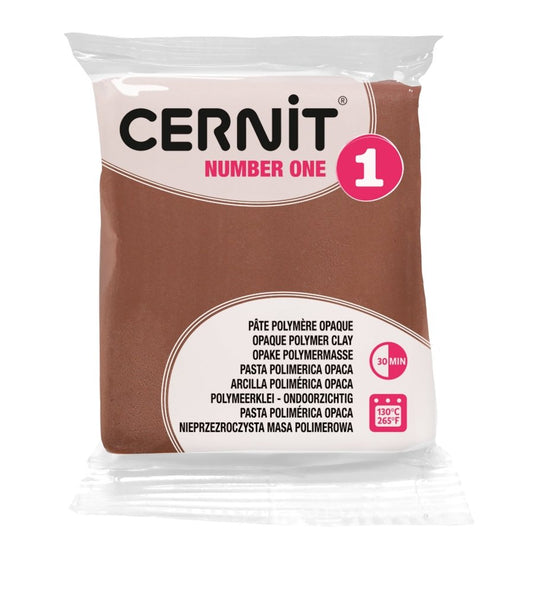Cernit Polymer Clay 56g | Number One - 812 Taupe -