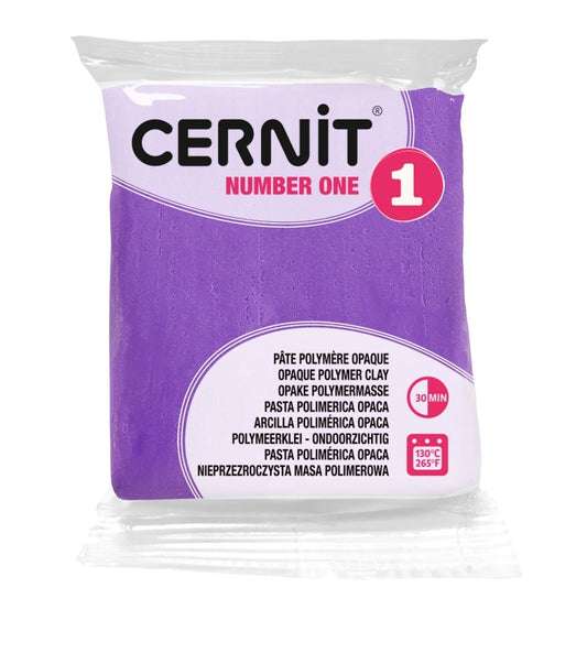 Cernit Polymer Clay 56g | Number One - 900 Violet -